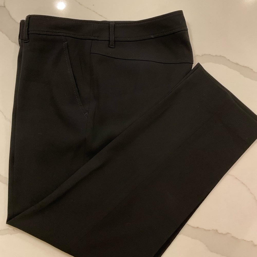 MOSCHINO CHEAP AND CHIC BRAND BLACK CROPPED WOMEN’S TROUSERS